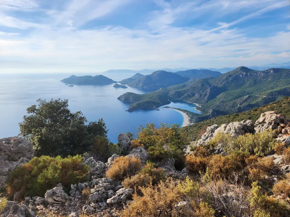 Above Ölüdeniz
